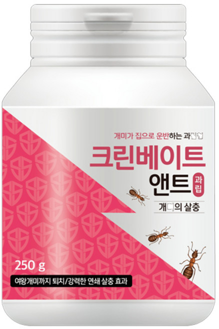 국보싸이언스 크린베이트 앤트 과립 250g + 먹이통 6개 집개미 개미 효과적인 퇴치 살충, 1개