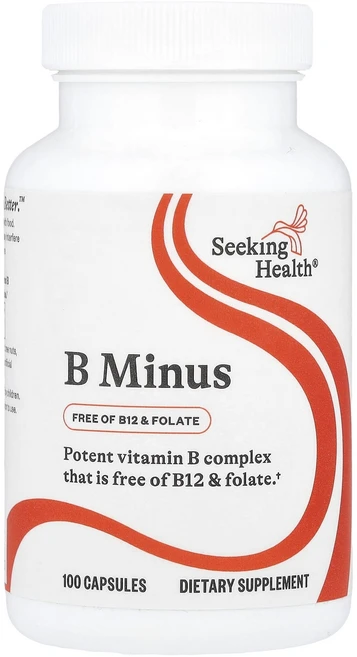 Seeking Health B 빼기 캡슐 100정 - 쿠팡