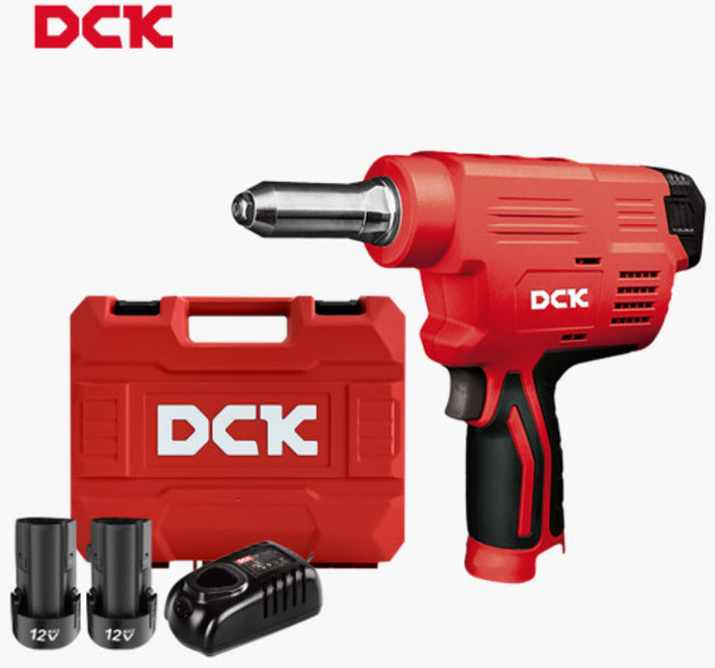 DCK 충전리베트건 배터리 2개 풀세트 KDPM50 사용이 너무 편한 자동리벳건 12V 충전리벳타, 1세트
