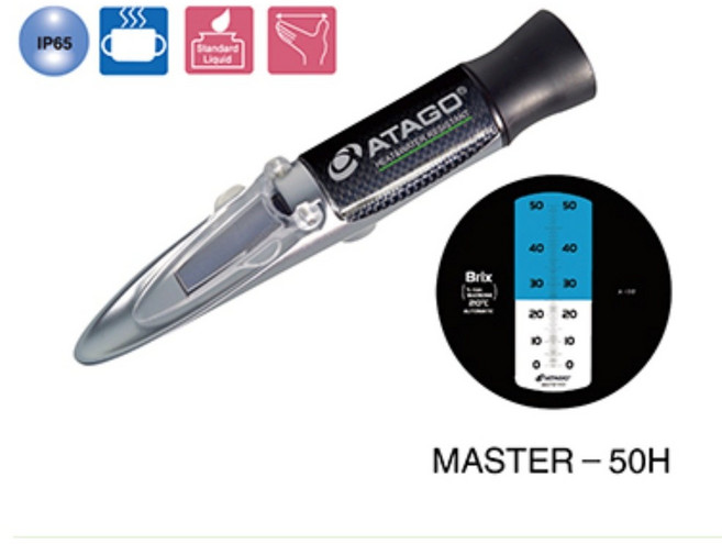 ATAGO 휴대형당도계 MASTER-100H(60~100%), 1개