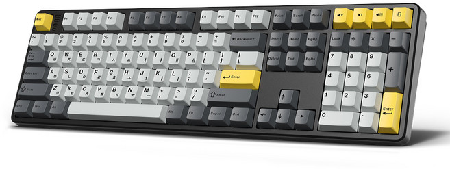 한성컴퓨터 3모드 폼떡 가스켓 기계식 키보드 에그스톤 도각 45g, 적축, GK798PRO, 스페이스블랙