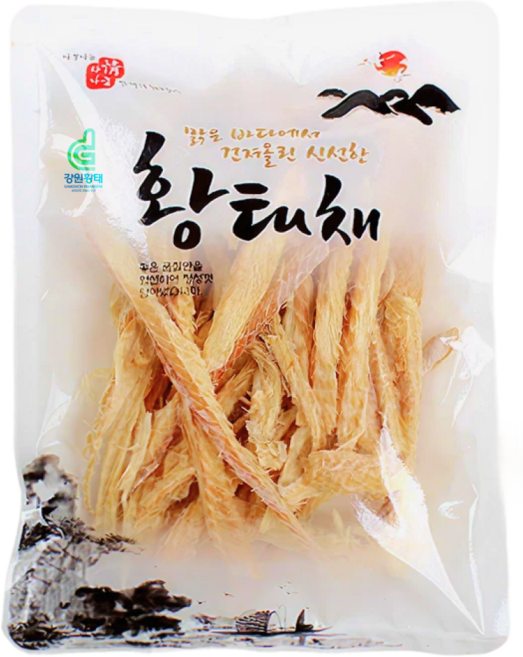 설담황태 진부령용대리 2026건조 햇 황태채, 600g, 1개