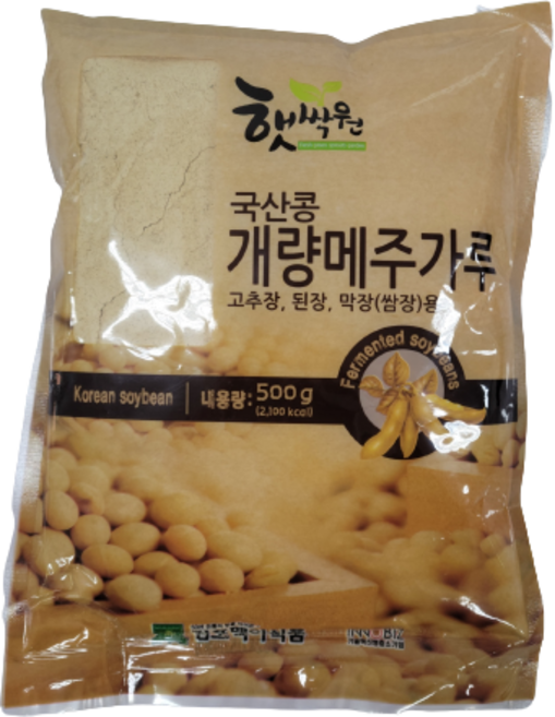 김포맥아식품 개량 메주가루, 500g, 1개