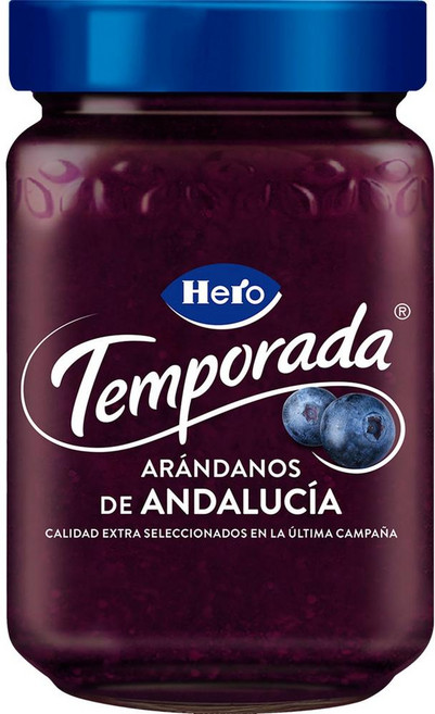 스페인 헤로 HERO blueberry jam 제철 블루베리잼, 350g, 2개
