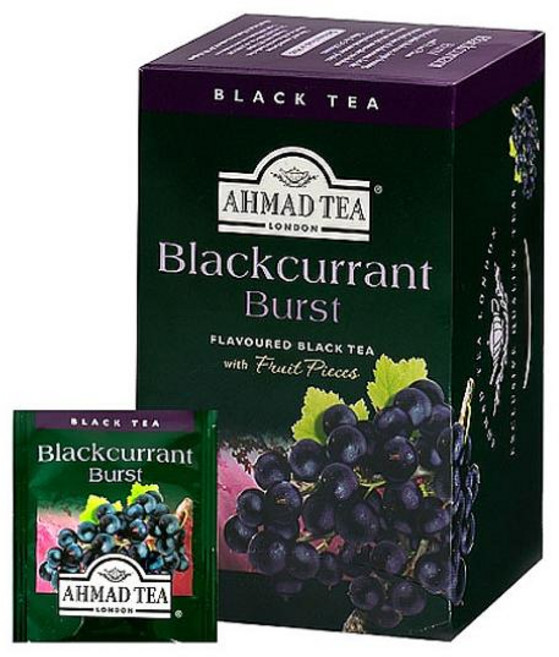 (아마드) 블랙커런트 버스트 홍차 20티백 산머루향 홍차 ahmad, 2g, 20