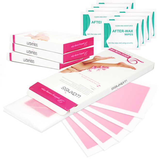 왁스키스 왁스스트립 100매 셀프왁싱 제모테이프 제모패치 제모스트립, 100개, 1ml