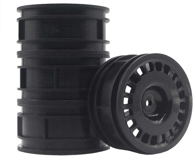 LAFEINA RC On Road Car 나일론 휠 림 HSP HPI Tamiya TT01 TT02 Kyosho 1 10 스트리트 투어링 레이싱 모델 5mm ET C 화이트 2, 블랙