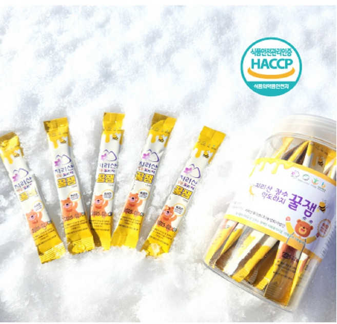 지리산 6년근 약도라지 꿀잼 15g x15포 (1통), 15개