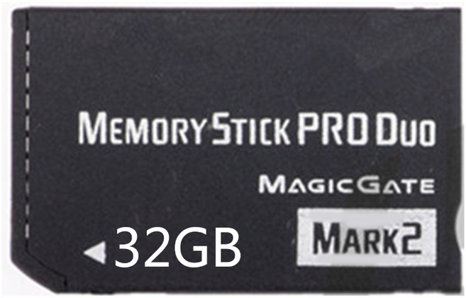 메모리 스틱 프로 4GB/8GB/16GB/32GB MS PRO Duo 메모리 게임 카드 대용량, 32GB