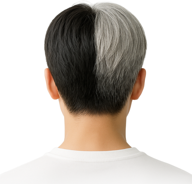 간편염색제 3분 흰머리 새치 염색 샴푸 염색약 저자극 프리미엄 특허성분, 5개, 블랙