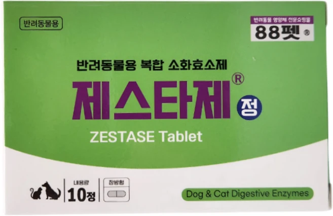 제스타제 10정, 소화기능/췌장개선, 2개 - 쿠팡