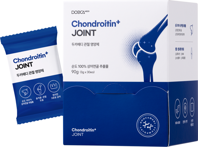 두카메디 콘드로이친 조인트 강아지 관절 영양제, 30회분, 뼈/관절강화, 1개