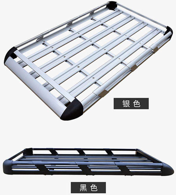 SUV 루프바스켓 차량용 루프 바스켓 쏘렌토 선반 루프캐리어 지붕 130x100cm, 1 개별 캐리어 + U자형 나사 + 조립 공구, 1 조립 후 : 가로 130*세로 100cm (알루미늄, 1개