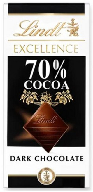 린트 엑셀런스 다크 70% 초콜릿, 100g, 3개