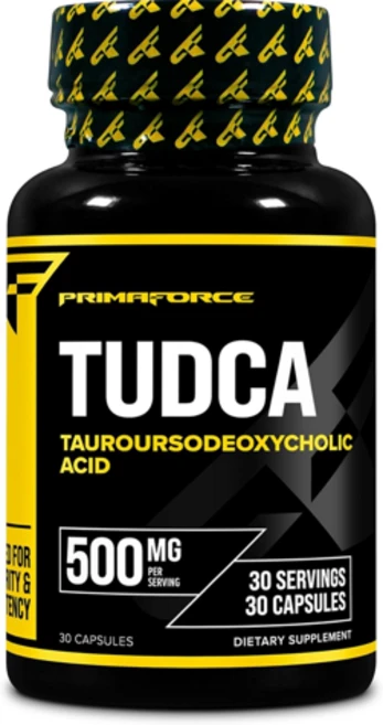 Primaforce TUDCA 500mg 30캡슐 프리마포스 타우로우르소데옥시콜산, 1개, 30정 - 쿠팡