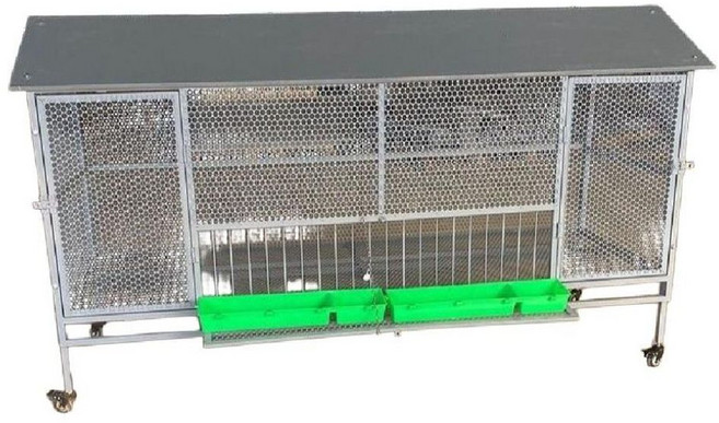 대형 닭장 시골 철장 키우기 오리 닭사육장 온리픽, 1개, 길이 2m 높이 70 방수 116 강화