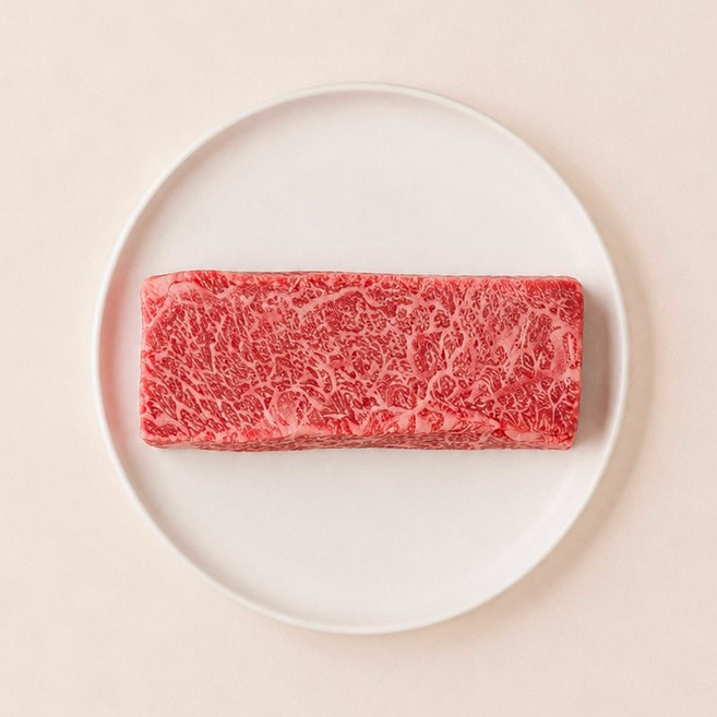 투쁠 한우 살치살 통살치 마장동 프리미엄 명품한우 구이용 소고기 스테이크, 400g, 3개