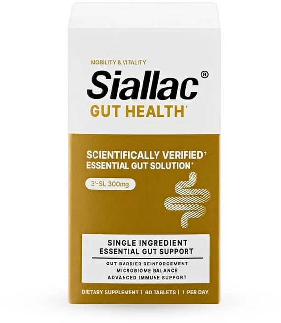 SIALLAC Gut Health 미국산 장 장벽 상피 영양소 미생물군집 HMO 3SL 3001730, SIALLAC Gut Health - 미국산 장 장벽, 1개 - 쿠팡