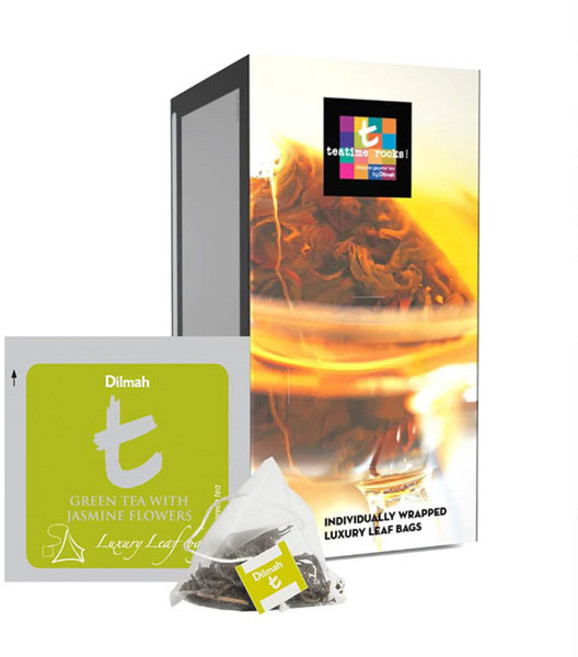 딜마 Dilmah T-SACHET GREEN TEA WITH JASMINE FLOWER (50 x 2g)