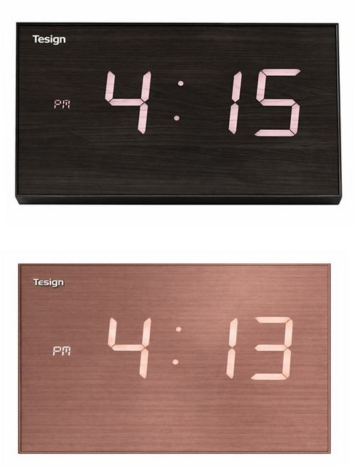 국산 디지털 벽시계 3~5mm강화유리 FM수신으로 오차없는 시계, 3. TE-W1