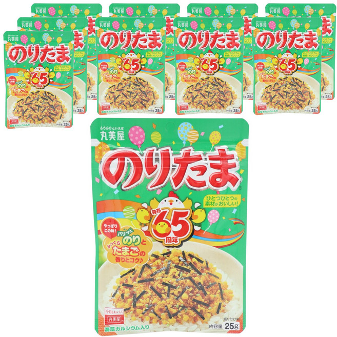 마루미야 노리타마 후리가케 25g 10개 일본구대매행