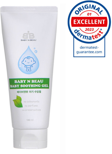 뷰앤뷰 베이비앤뷰 아기 수딩젤 180ml + 수분크림 50ml 증정, 1세트