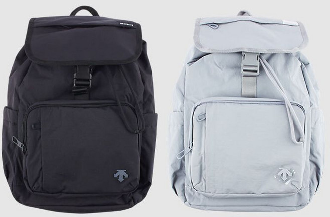 [데상트] M 백팩 UQC SP323RBP80-BLK 경량 러닝 백팩 15L / BLACK, 사이즈:FREE, 상세 설명 참조