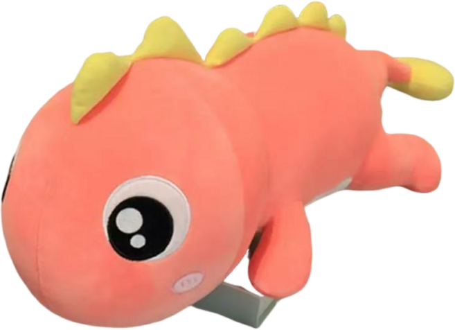 셔니엘 공룡인형 바디필로우 애착인형 안고자는 쿠션, 핑크색