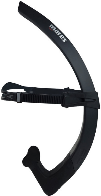 마레스 아쿠아엣지 센터스노클 실내 강습용 입문용 트레이닝 추천 SF-11TH, 블랙