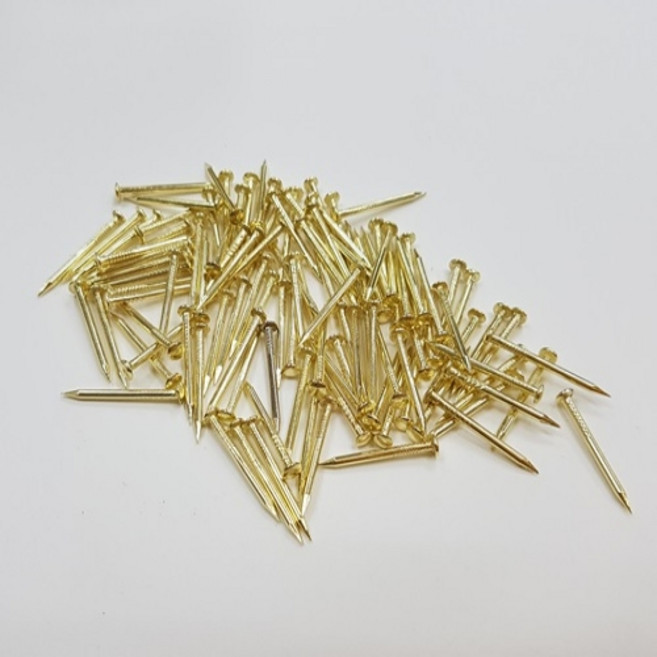 공예재료 스트링아트 못 금색 1봉지 1000개입, 1개