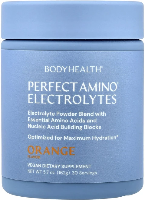 신상할인판매 BodyHealth Perfect Amino® 전해질 오렌지 162g(5.7oz) 최저가격, BodyHealthPerfectAmino전해질오렌지16, 162g, 1개 - 쿠팡