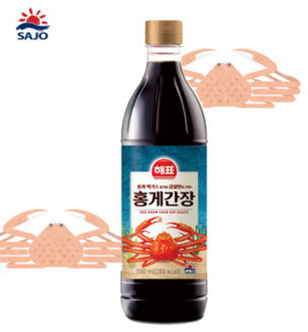 사조해표 홍게간장 500ml 1개 / 간장/감칠맛 간장 / 국물요리 만능간장