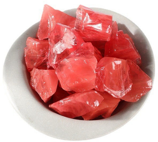 水晶 擴香石 鹽燈 泡澡 去角質, 西瓜紅水晶*100g