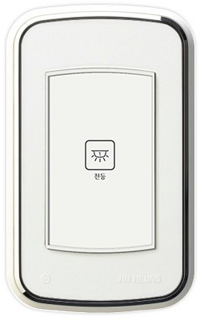 진흥 라피네 리모콘 스위치 1구 단순 터치식 리모컨 포함, 1개