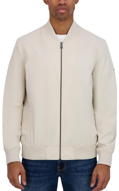 Nautica 남성용 봄버 재킷 - 윈드브레이커 방수 골프 하이킹 보트 타기 캐주얼웨어 오닉스. 5X 167577