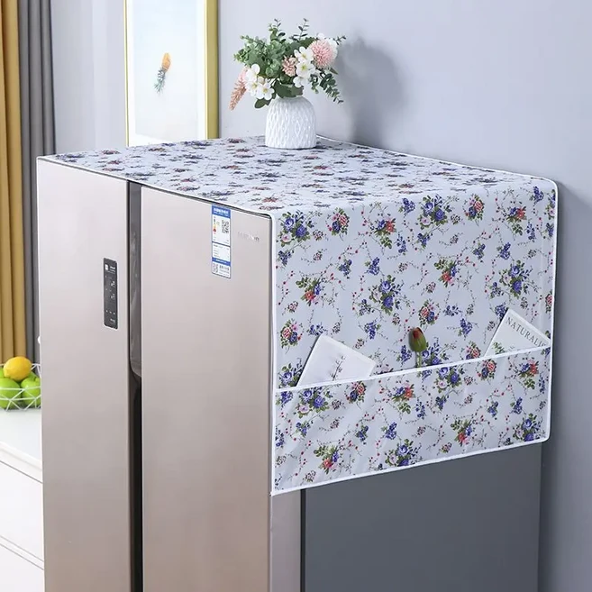 냉장고 커버 먼지 커버 방수 및 방유 보호 커버 전자레인지 세탁기 더블, 09  65   170cm