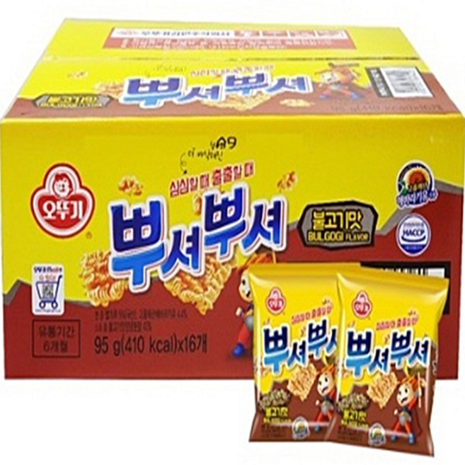 오뚜기 뿌셔뿌셔 불고기맛, 1.52kg, 1개