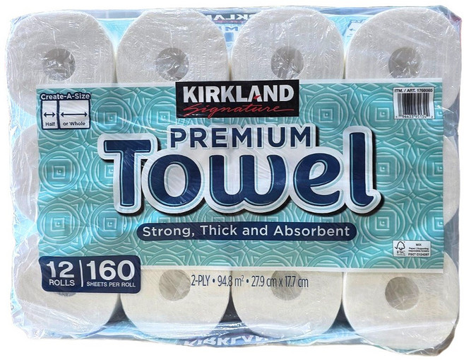 커클랜드 시그니춰 종이타월, 12개입, 1개