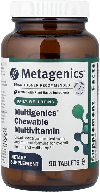 메타제닉스 Metagenics Multigenics® 츄어블 종합비타민 90정121329원산지:기타, 메타제닉스 Metagenics, Multigenics, 1개, 90정 - 쿠팡