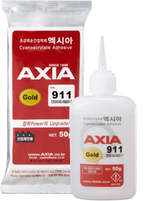 엑시아 911 순간접착제 50g 10개 타일 상판 석재용 인조대리석접착제 돌본드