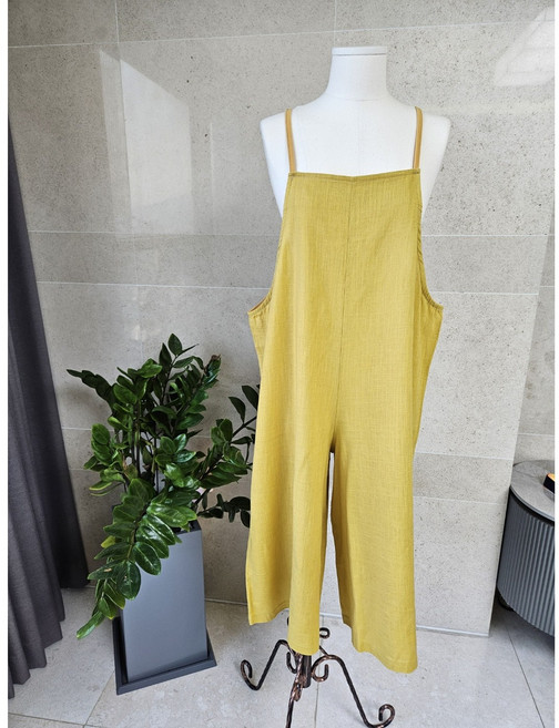 [아이엠수] 린넨 점프수트