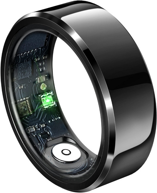 BuyChoo R6 스마트링, 건 그레이, 10호