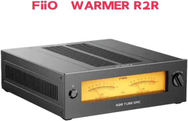 FiiO WARMER R2R 튜브 DAC/앰프 완전 밸런스드 24비트 R2R 아키텍처 JJ E88CC 튜브 버퍼 USB/광/동축 입, 01 검정색, 01 230V용