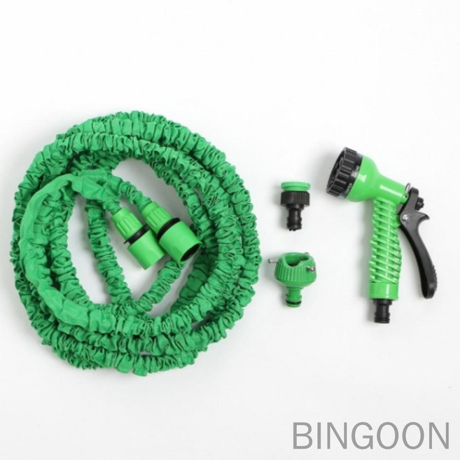 빈군 고압 매직호스 15m 그린 확장