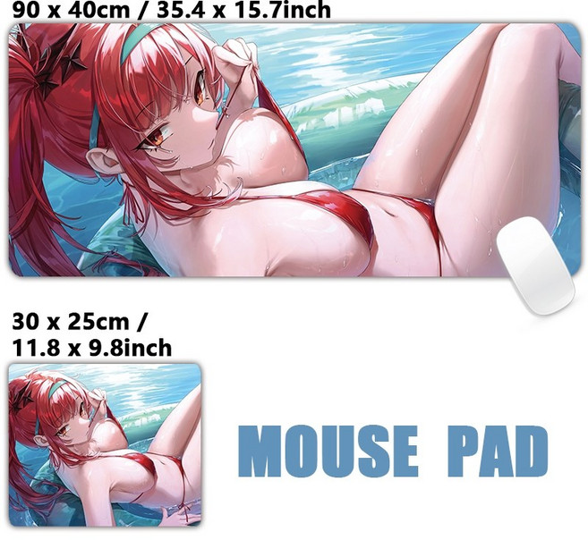 승리의 여신 니케 라피 도로시도로 마우스패드 키보드 장패드, 3mm, 900x400mm, 101