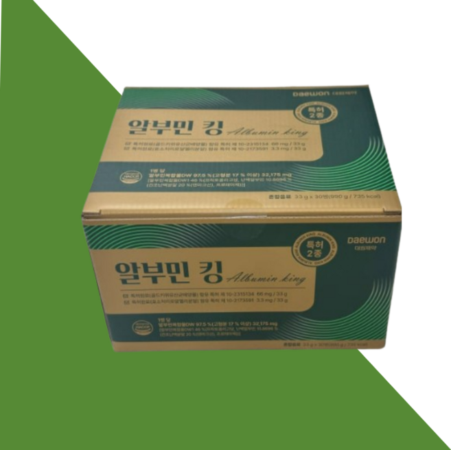 대원제약 알부민 킹 600g, 1박스, 30회분