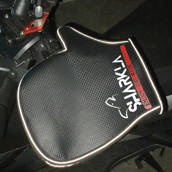 샤크라 오토바이 여름토시 핸들 쿨 통풍 매쉬 방수 손등보호 전기오토바이, 1세트, 블랙