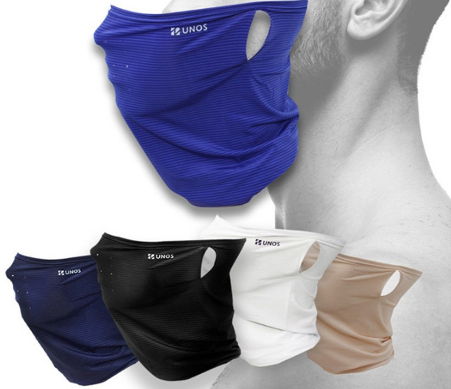 쿨 스킨 멀티스카프 탁월한 신축성 UV차단 편안한착용, 곤색, 1개