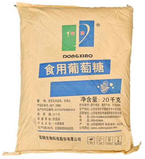 동시아오 함수결정포도당 함수포도당20KG 중국, 1개, 20kg