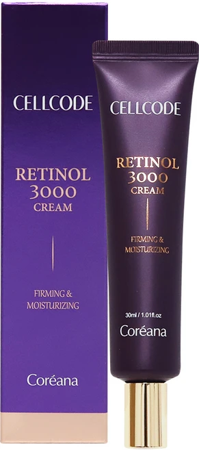 코리아나 셀코드 레티놀3000크림 30ml 화장품, 1개 - 쿠팡